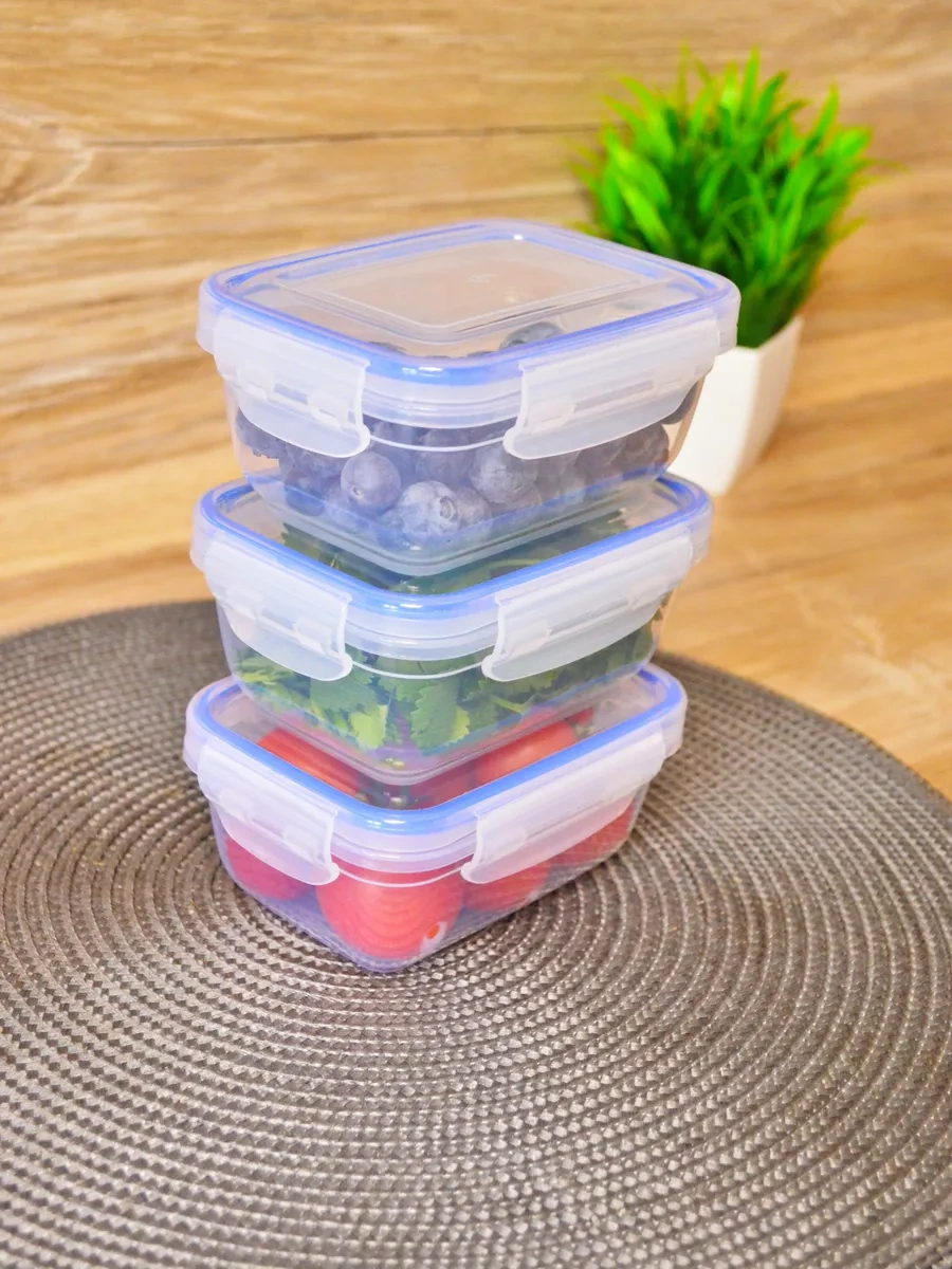 Gds Comfort 400 Ml, Hava Geçirmez Plastik Yemek Saklama Kap Seti 326905497 Beyaz