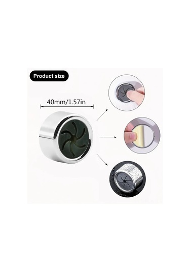 Xindoker 8 Adet Bej Banyo Kancası - Abs Malzeme, Yumuşak Silikon Klem, Çarpışma Güvenliği, Kolay Kurulum Yapıştırıcı/vurgu Gümüş