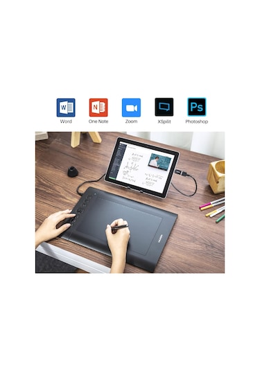 Huion H610 Pro V2 Grafik Çizim Tableti - Android Destekli Kalem