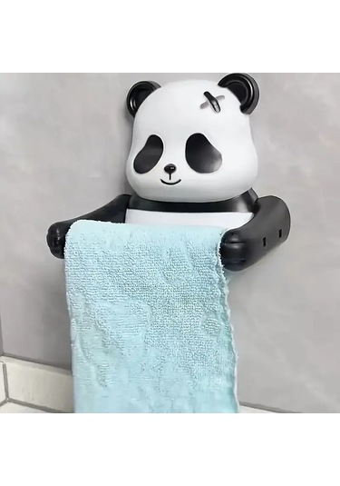 Ulzyvf Tuvalet Tutucu, Parça Panda Monte Karikatür Kağıdı Duvara Beyaz 1 Fk Beyaz