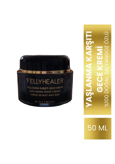 Fellyhealer Salyangoz Özlü Yaşlanma Karşıtı Gece Kremi