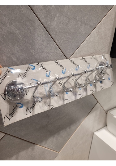 Raınex 6lı Metal Askı 38 Cm Çok Renkli