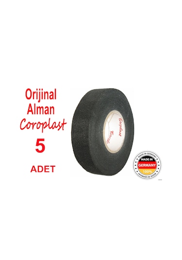 Coroplast Bez Bant 5 Adet Alman Malı Tüylü Bez Bant Kumaş Bant