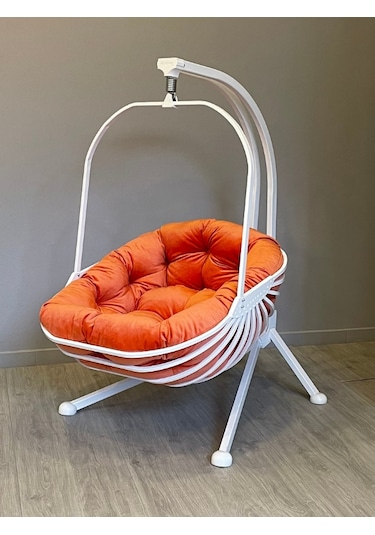 Murtiko Ev Bahçe Ofis Teras Balkon Lüks Minderli Hamak Salıncak