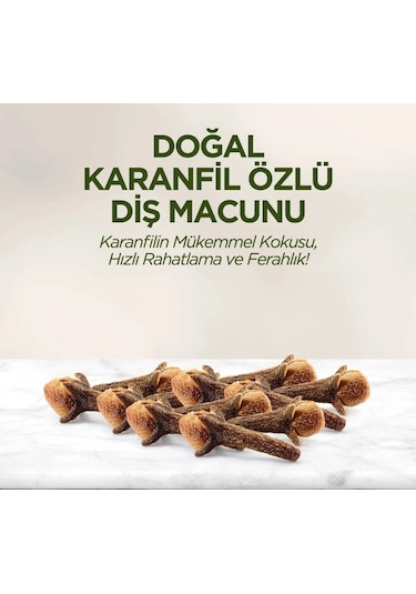 Mey İthalat Doğal Diş Macunu 90 Gr Karanfil Acı - Portakal