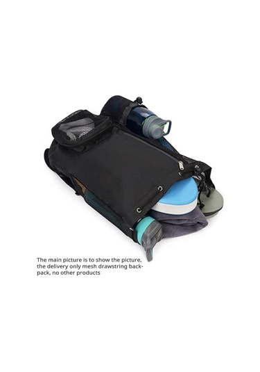 Yüzme, Spor Salonu, Havuz, Antrenman Ekipmanları Ve Sporlar İçin Fileli Bağcıklı Sırt Çantası Diğer