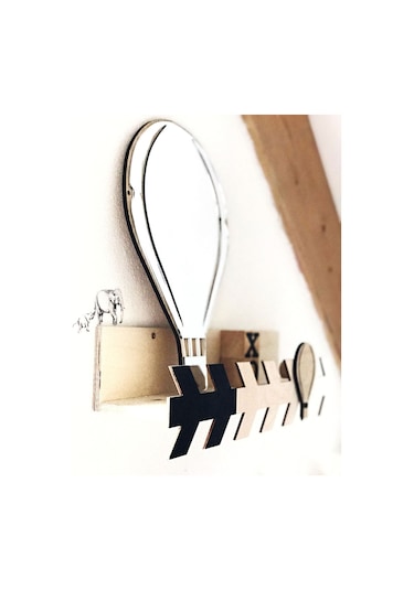 Hdrlazerdizayn Sıcak Hava Balonu Model Pleksi Ayna Çok Renkli