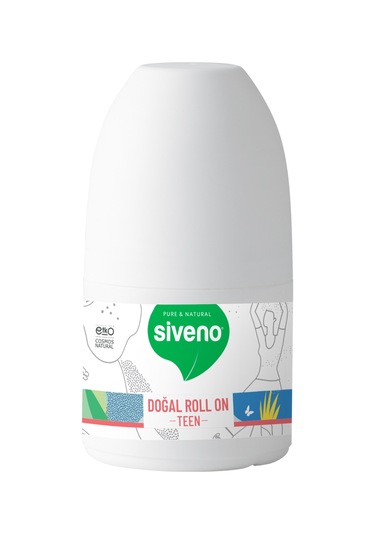 Siveno Doğal Teen Pink Kadın Roll-On Deodorant 50 ML