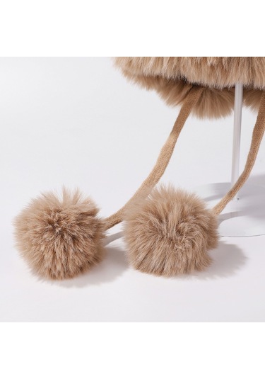 Kadınlar İçin Şık Noel Temalı Örgü Kulaklıklı Bere Renkli Boynuz Detaylı Sıcak Kış Şapkası Yeşil