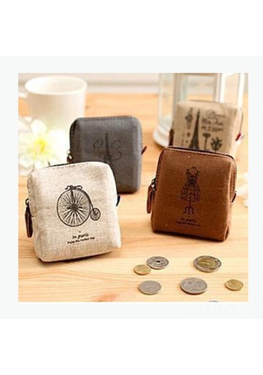 Konesam Kahverengi Outdoor Aktivite İçin Hafif Taşınabilir Dayanıklı Kumaş Cüzdan, Seyahat Ve Bisiklet Turları İçin Uygun Çok Renkli