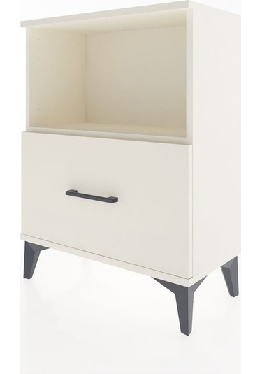 Arges Komodin Tek Çekmeceli 60x30x80 Aytaşı-aytaşı Aytaşı