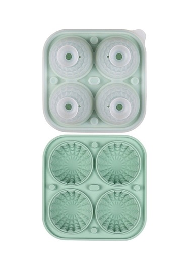 Ganzhoushop Mavi Kutusu Küpü Desenli Buz Buzluk Bölmesi Ambition Adet-elmas Açık 2 Nt Açık Mavi