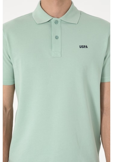 U.S. Polo Assn. Erkek Regular Fit Polo Yaka Su Yeşili Basic Tişört 50306007-VR048 U.S. Polo Assn. Erkek Regular Fit Polo Yaka Su Yeşili Basic Tişört 50306007-VR048