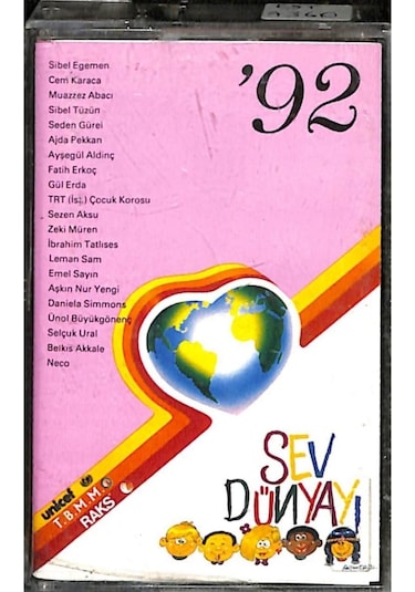 Sev Dünyayı 92 Kaset Kst17999