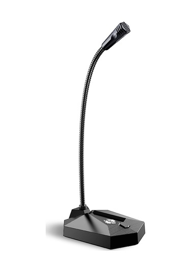 Mufunye Mk01 3.5mm Masa Mikrofonu Tak Ve Çalıştır Profesyonel 360 Derece Çok Yönlü Mikrofon Masaüstü Kondenser Mikrofonu Canlı Oyun Kaydı İçin