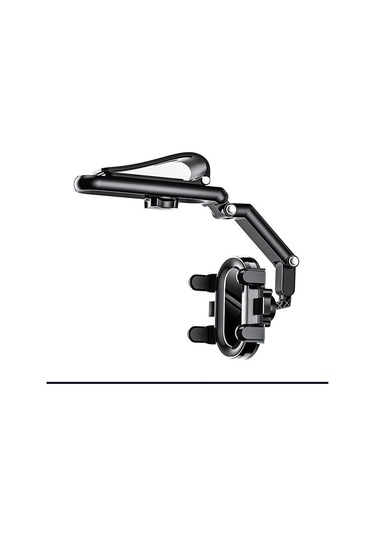 Seametal Güneşlik Araç Telefonu Tutucu 3-ortak 360 Derece Dönen Telefon Montaj Navigasyon Evrensel 4-7 Inç Akıllı Telefon Standı