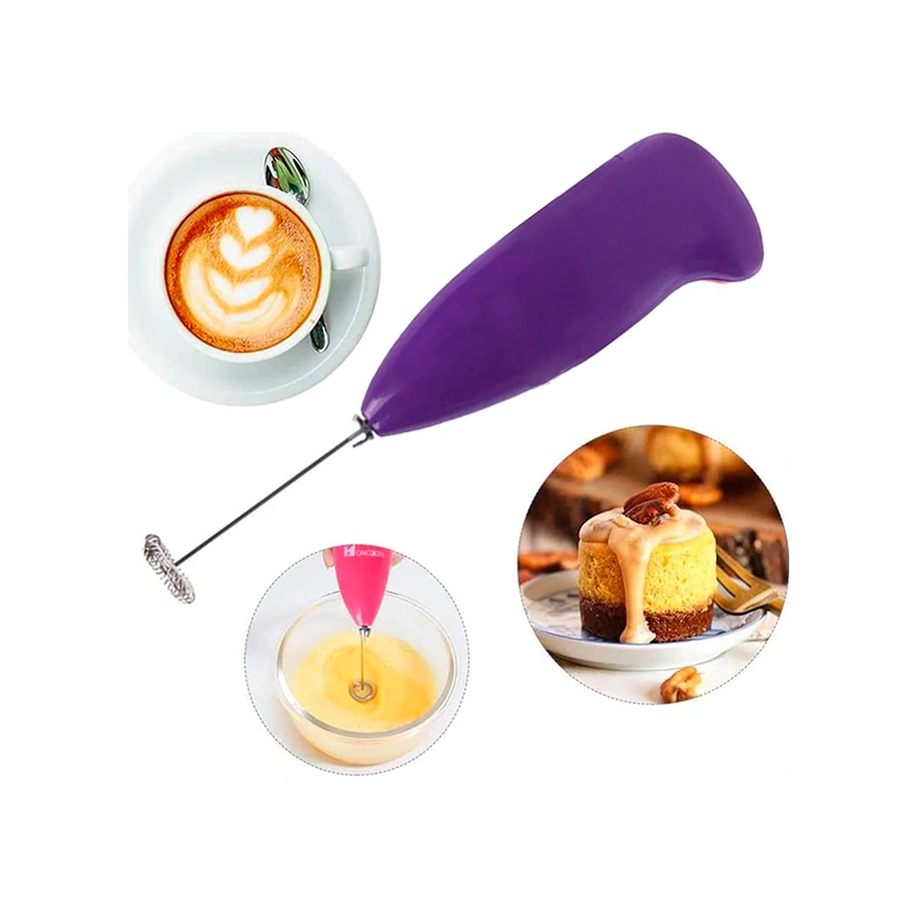 Mini Karıştırıcı Pilli El Mikseri Süt Köpürtücü / Kahve Çırpıcı
