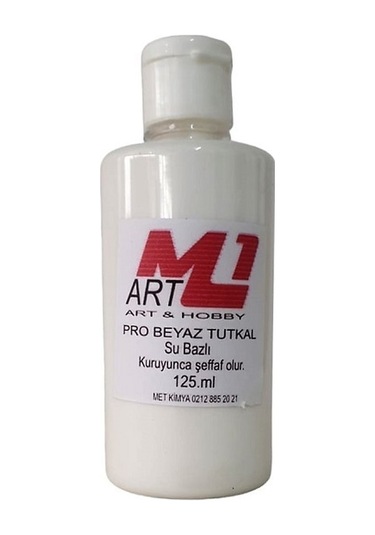 M1 ART Su Bazlı Beyaz Tutkal 125.ml Çiçek Kağıt Karton İp Ahşap Ç