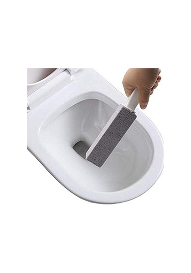 Besthome1 4'lü Kumaş Temizleme Taşı - Isı Dayanıklı Taş Ve Pp Kolu İle Yumuşak Temizleme Gri Gri