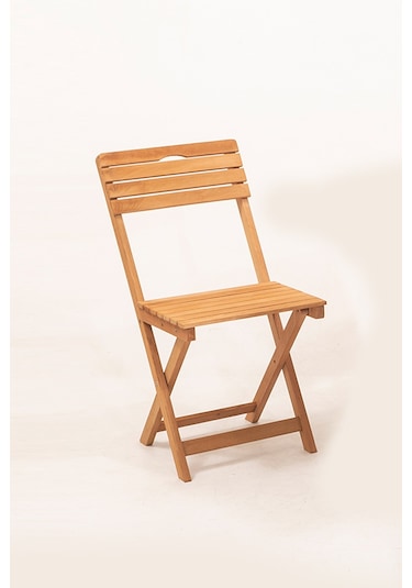 4+1 Minderli Balkon Bahçe Mutfak Bistro Set Katlanır Masa-sandalye Ahşap