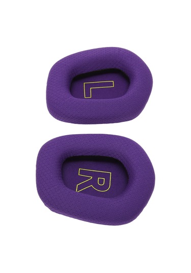 Youtek Logitech G733 Kulaklık İçin Soluklu Değiştirme Kulak Yastığı, Yumuşak Deri Ve Sponge, Mor Renk Mor