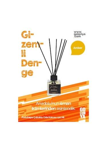 Golonya Puduhepa Çubuklu Oda Kokusu 120 ML