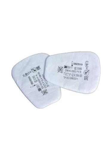3M 5911 P1 Toz ve Sis Filtresi (1 Çift)