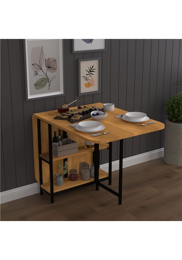 Metal Ayaklı Katlanır Mutfak Masası Km-31 Petra Petra