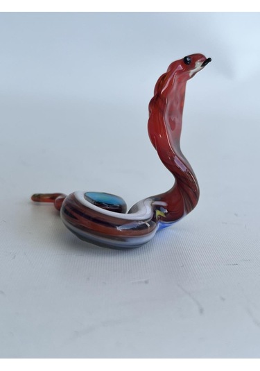 El Yapımı Murano Cam Yılan Biblo A74-02