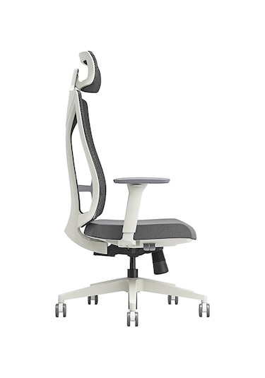 Leader File Sırtlı Multi Mekanizma Ofis Koltuğu-bej-gri 67x118-5-128,5x 70 Cm Gxyxd