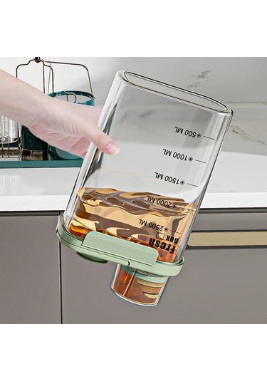 Liangmei Büyük Kapasiteli Ev Mutfak Tahıl Depolama Tankı, Un -