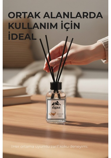 Çankırı Tuzu Bambu Çubuklu Oda Kokusu 110 Ml Red Diffuser Ortam Kokusu Ferahlatıcı