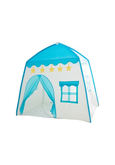 Padalink Mavi Çocuk Oyun Tavuğu - Dış Mekan/iç Mekan Kullanımı, Oxford Kumaş, 130x100x130 Cm, Prenses Ev Gibi Oyun Uzayı Mavi