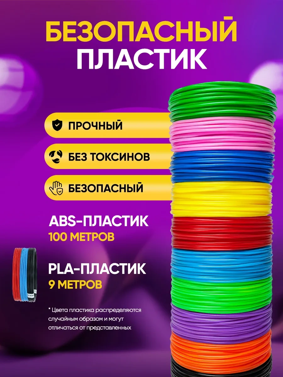 Mama Toys 3d Kalem Seti, Plastik Ve Şablonlarla Birlikte 152455781