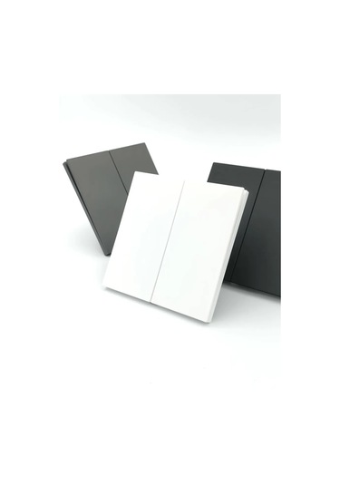 Tocterra Beş Aydınlatmasız Beyaz Düğmeli Anahtar 450913301