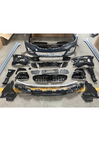 Bmw G20 Ön Tampon & Panjur Seti M-tech