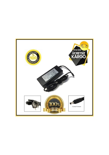 Samsung Uyumlu R540 R580 Notebook Adaptör Şarj Aleti