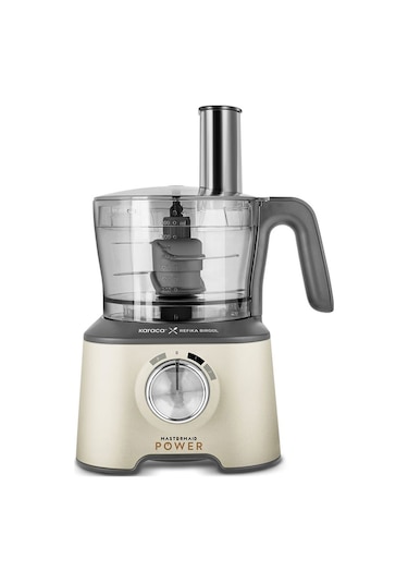 Karaca x Refika Mastermaıd Power 10 İn 1 Mutfak Robotu Swiss Cream 2000W Power 10 In 1 Gıda Haz. Set Swiss Cream