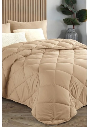 Formeya Bej Soft Slikon Yorgan Tek Kişilik 155 215