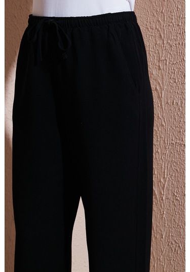 Fashion Friends Bayan Pantolon 25y0249k1 Siyah Siyah