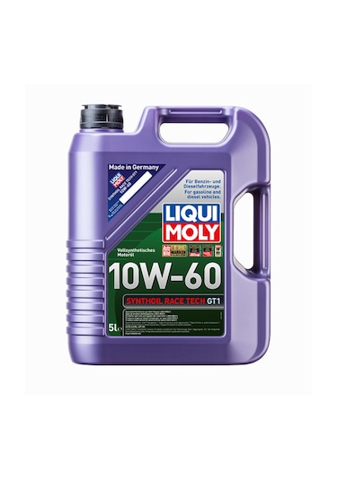 Liqui Moly Synthoil Race Tech Gt1 10w60 5 L