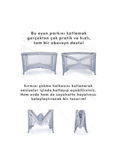 Prego Odessa Oyun Parkı Gri 8064