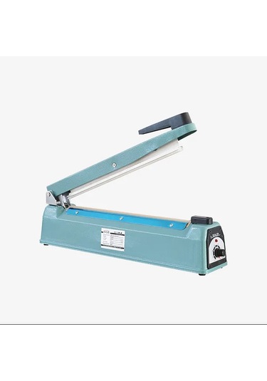 Poşet Ağzı Kapama Yapıştırma Makinesi Metal Gövde 40 Cm