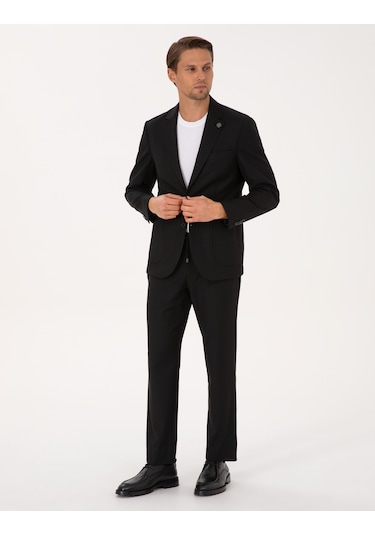 Pierre Cardin Erkek Siyah Takım Elbise 50311528-vr046 Siyah