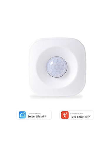 Suofeng Akıllı Ev Güvenliği İçin Wifi İnsan Hareket Sensörü, 120 Derece Algılama, Uygulama Kontrollü Gerçek Zamanlı İzleme