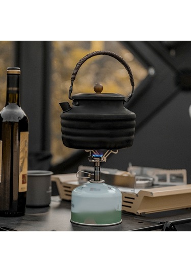 Neevoyu Katlanır Kamp Ocağı - 2500w Güçlü Alev, Hafif Ve Taşınabilir, Piknik & Doğa Yürüyüşü İçin Gri