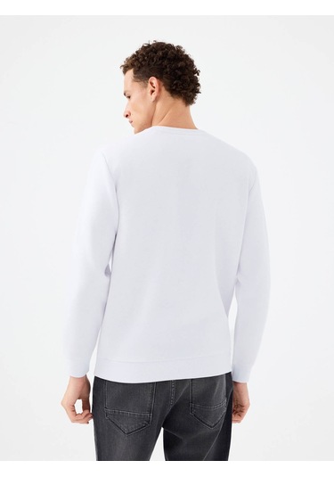 Loft Beyaz Erkek Sweatshirt Lf2041111 Beyaz