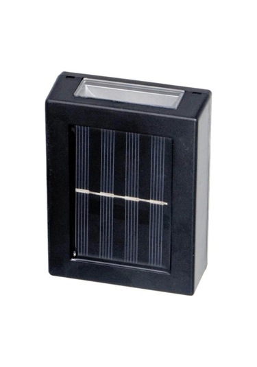 Dekoratif Duvar Lambası Solar Güneş Enerjili Bahçe Aydınlatması Çok Renkli