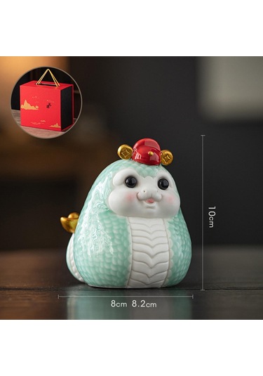 Suntek Çin Yeni Yıl Seramik Karikatür Yılan Yatak Stil-a