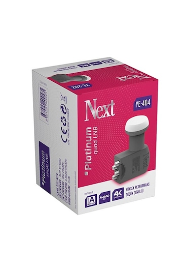 Next Ye-404 Platinum Seri 4K 4'lü Lnb